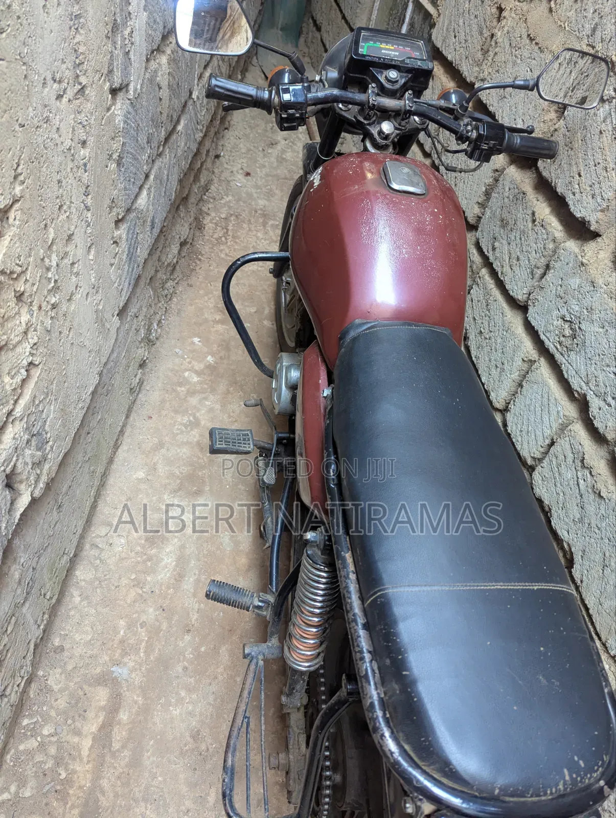 Bajaj Boxer 100 2018 Red