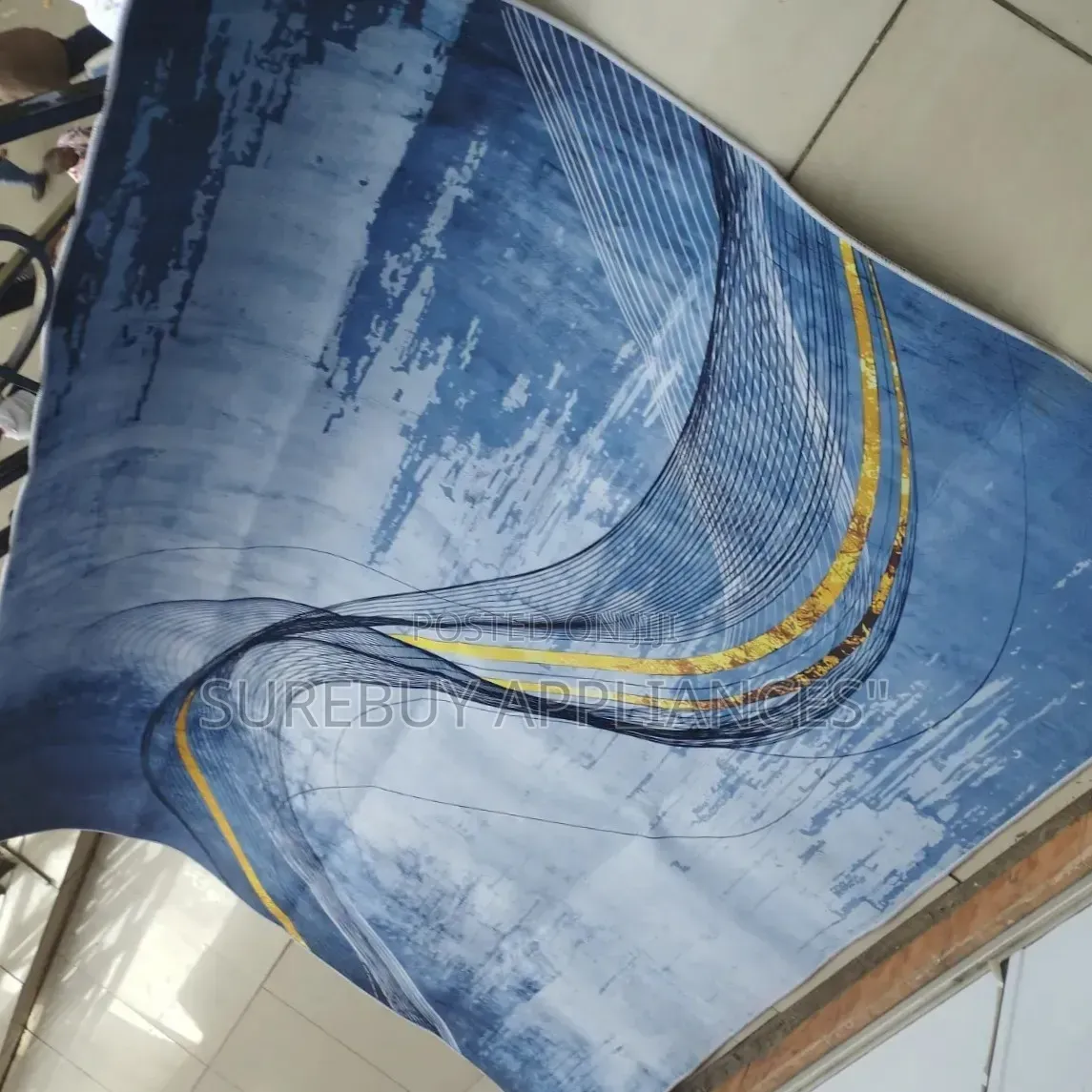 5 by 8 Non- Slip 3D Carpet