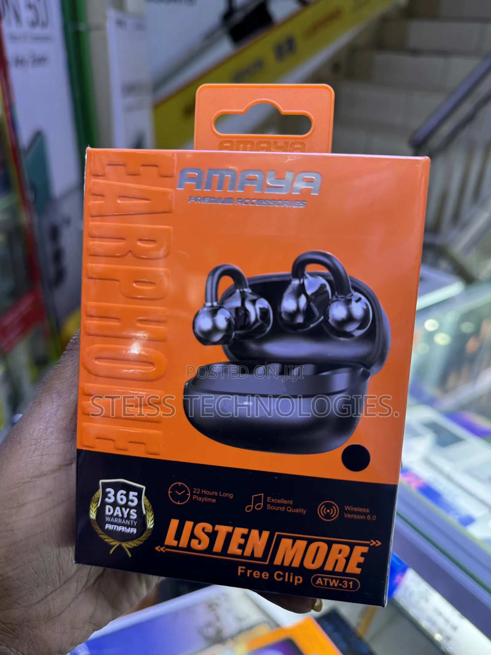 Amaya Ambie Wireless Earcuffs