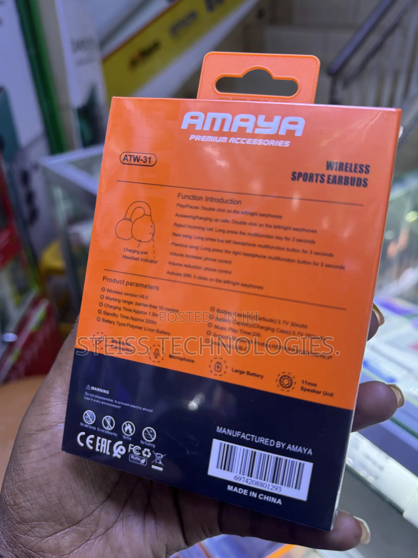 Amaya Ambie Wireless Earcuffs