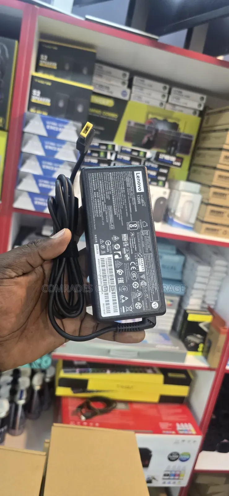 Lenovo 135W AC Adapter Outputs 20V at 6.75A