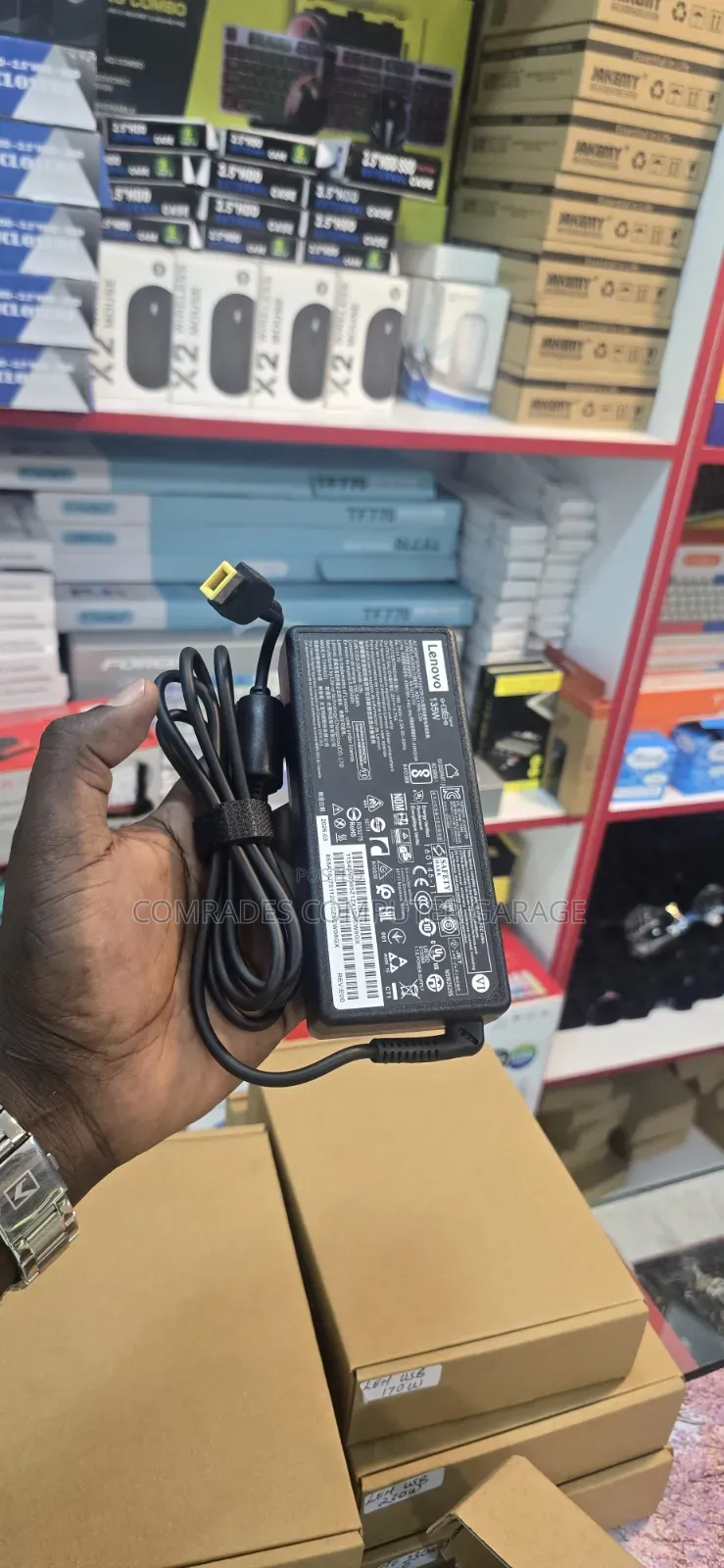 Lenovo 135W AC Adapter Outputs 20V at 6.75A