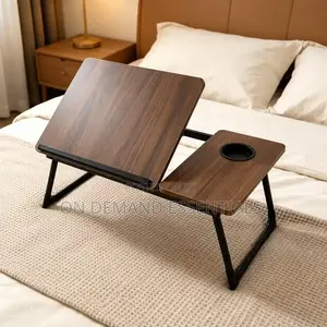 Adjustable Tilting Laptop Table Stand Desk Bed Table Foldable Legs