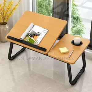 Adjustable Tilting Laptop Table Stand Desk Bed Table Foldable Legs