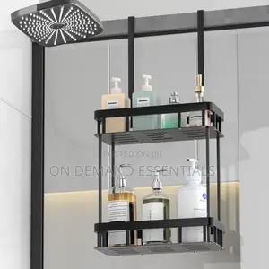 Bathroom Door Hanging Storage Rack