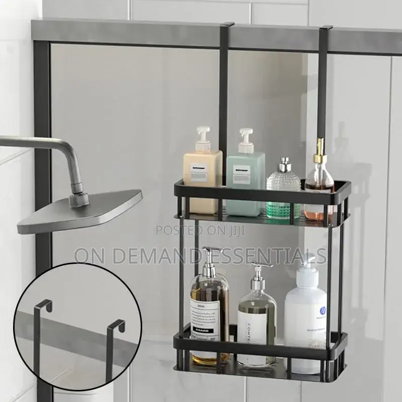 Bathroom Door Hanging Storage Rack