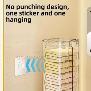 Wall-Mounted Socks Underwear Storage Box