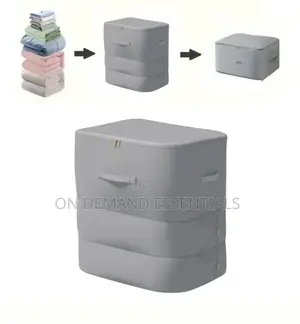 Space Saving Self Compression Quilt/Duvet Bag Closet Organizer