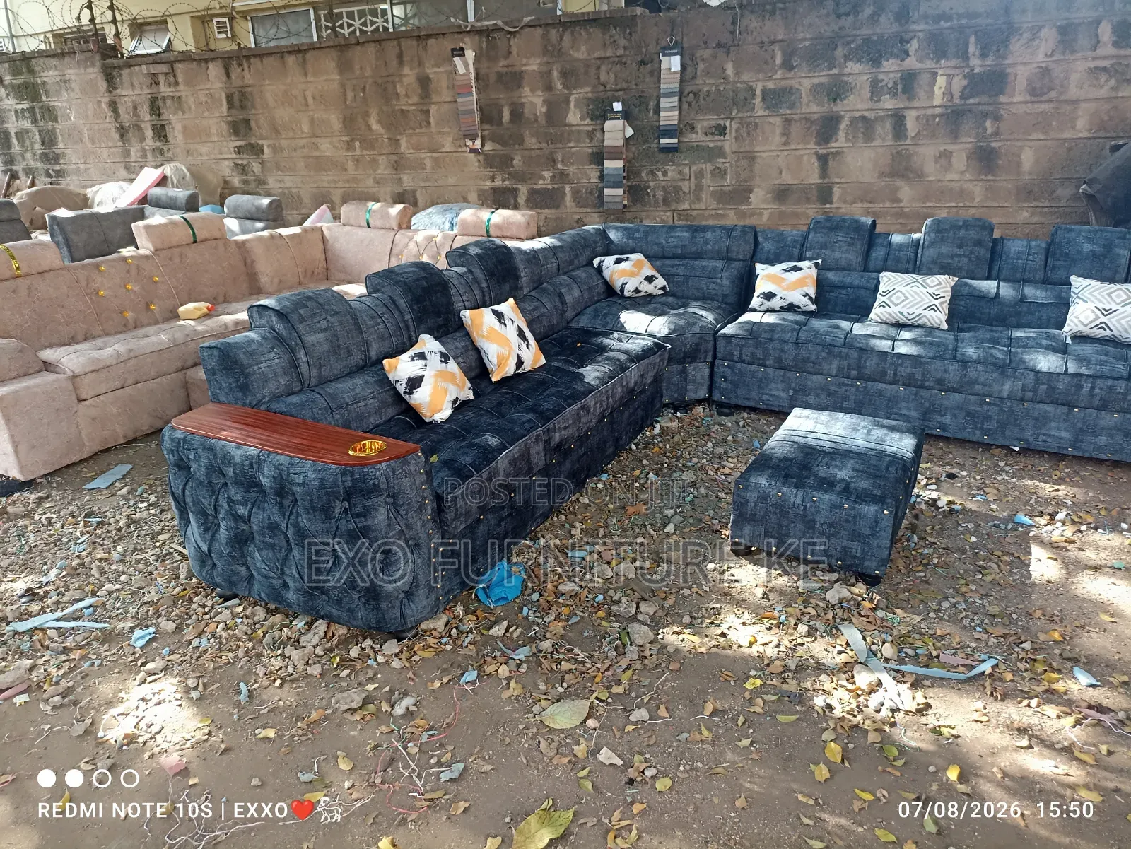 L Shaped 6 Seater