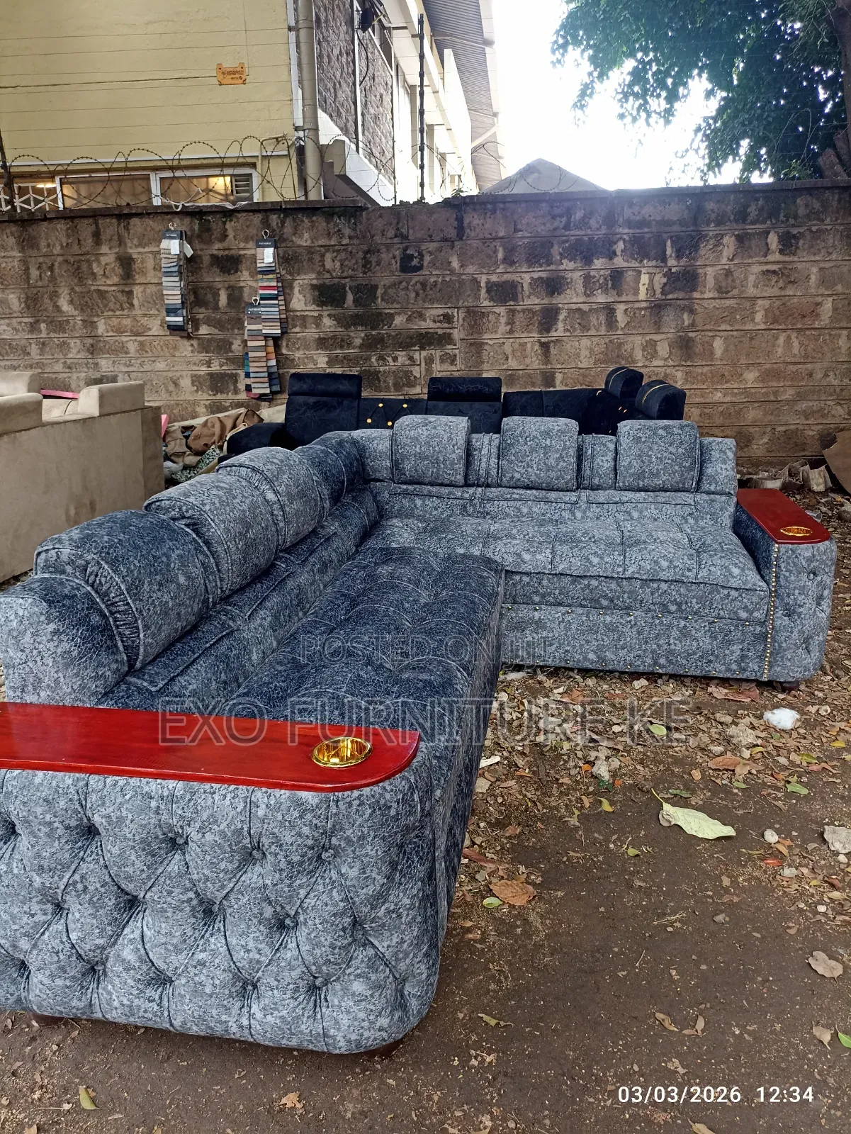 L Shaped 6 Seater