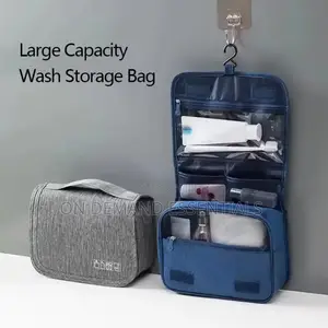 Portable Cosmetic Makeup Toiletry Bags With Hooks