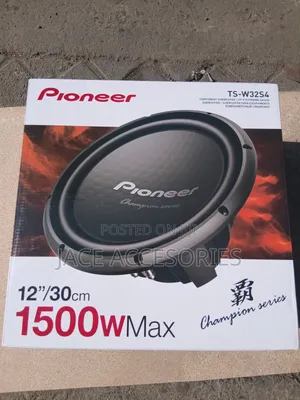 New Pioneer Subwoofer 1500w Tw-32s4