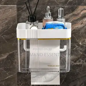 Luxury Gold Plated Wall Mounted Tissue Box