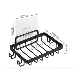 Wall Mounted Stainless Steel Soap Dish Easy to Install