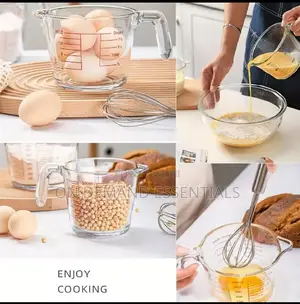 1000ml Glass Measuring Cup With Scale and Handle