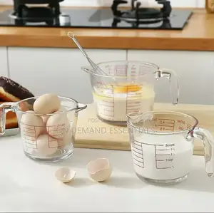 1000ml Glass Measuring Cup With Scale and Handle