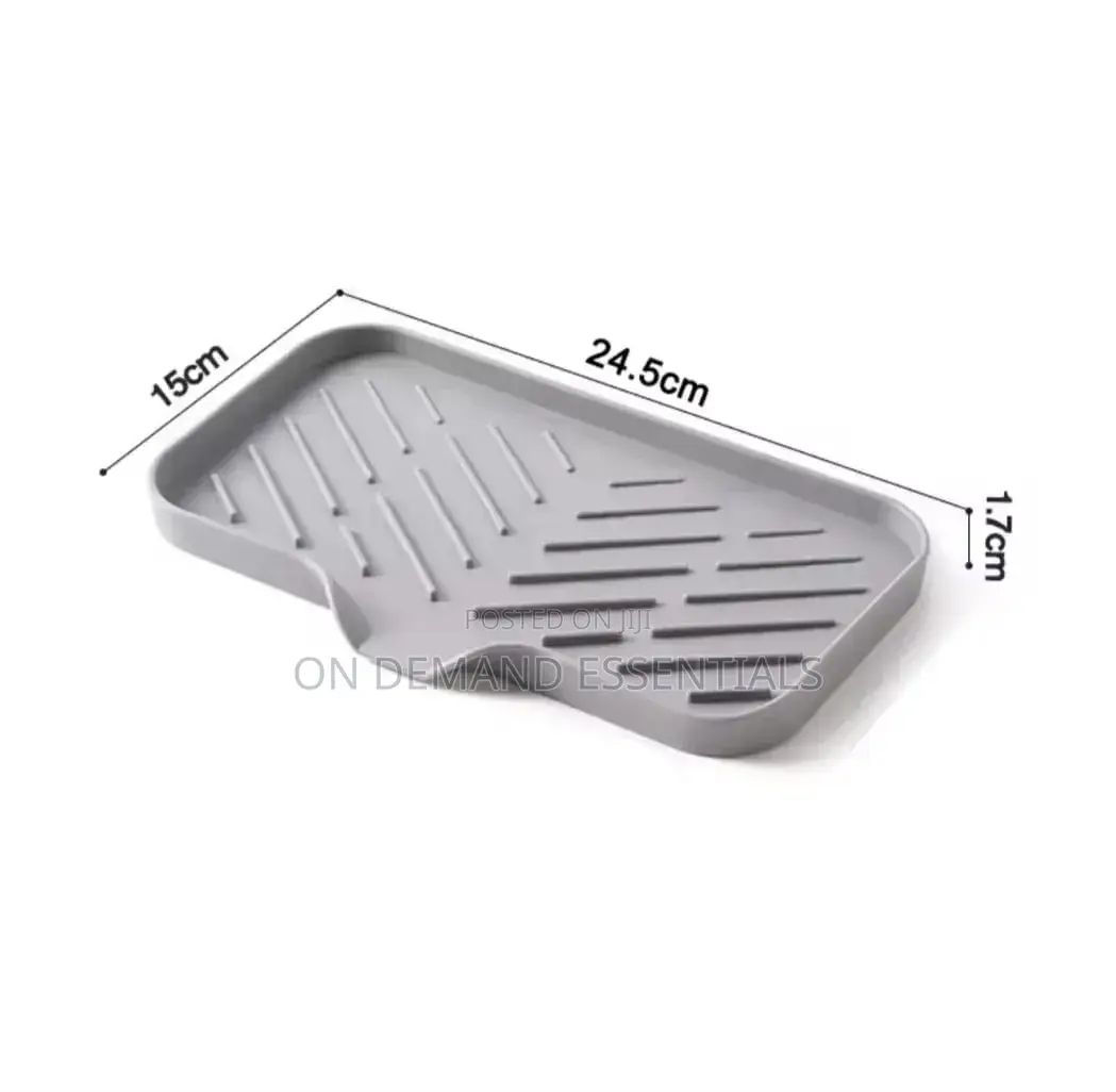 Sink Silicone Anti-Slip Tray