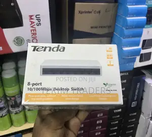 Tenda 8 Port 10/100Mbps Network Switch for Home Office