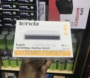 Tenda S108 Fast Ethernet Switch 8 Ports 10/100 White