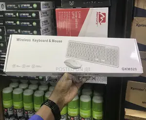 GKM520 Wireless Keyboard Mouse Combo USB 10m Range
