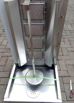 Commercial Shawarma Grill - 4 Gas Burner Machine