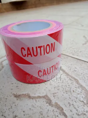 Warning Safety Barricade Tape – CAUTION Print
