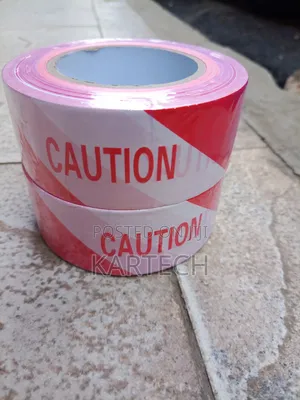 Non-Adhesive Caution Safety Tape Roll