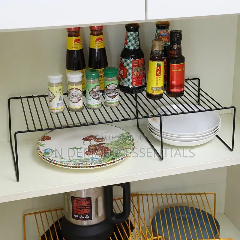 Expandable Shelf Raiser Multipurpose Organiser Flexible to Use
