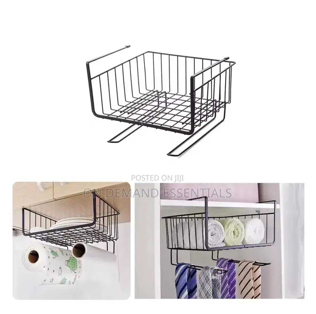 *Restocked* *3 in 1 Under Cabinet Closet Kitchen Cupboard Basket Rack