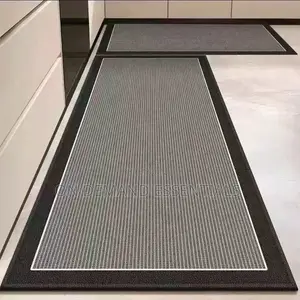 2pc Rubber Bottom Anti-Slip Kitchen Mats
