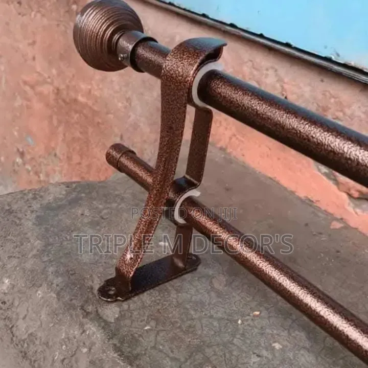 Powder Coated Juakali Curtains Rods