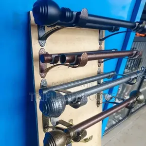Powder Coated Juakali Curtains Rods