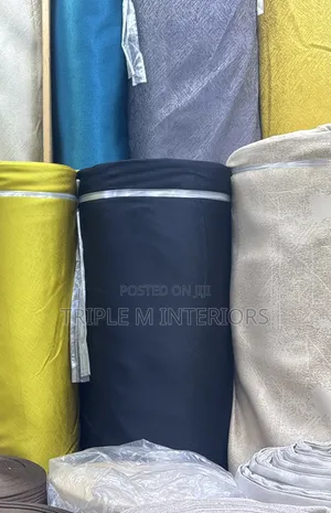 Masturd Navy Blue Black Out Home Curtains