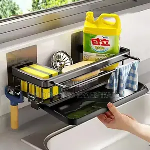 Aluminum Kitchen Bathroom Storage Rack