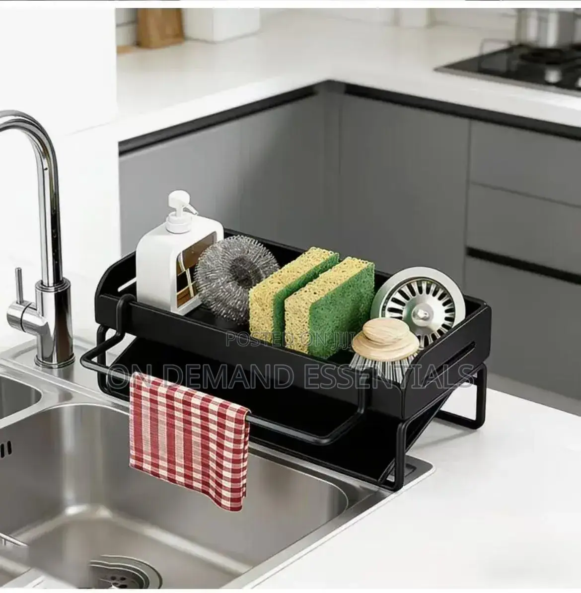 Kitchen Sink Sponge Rack