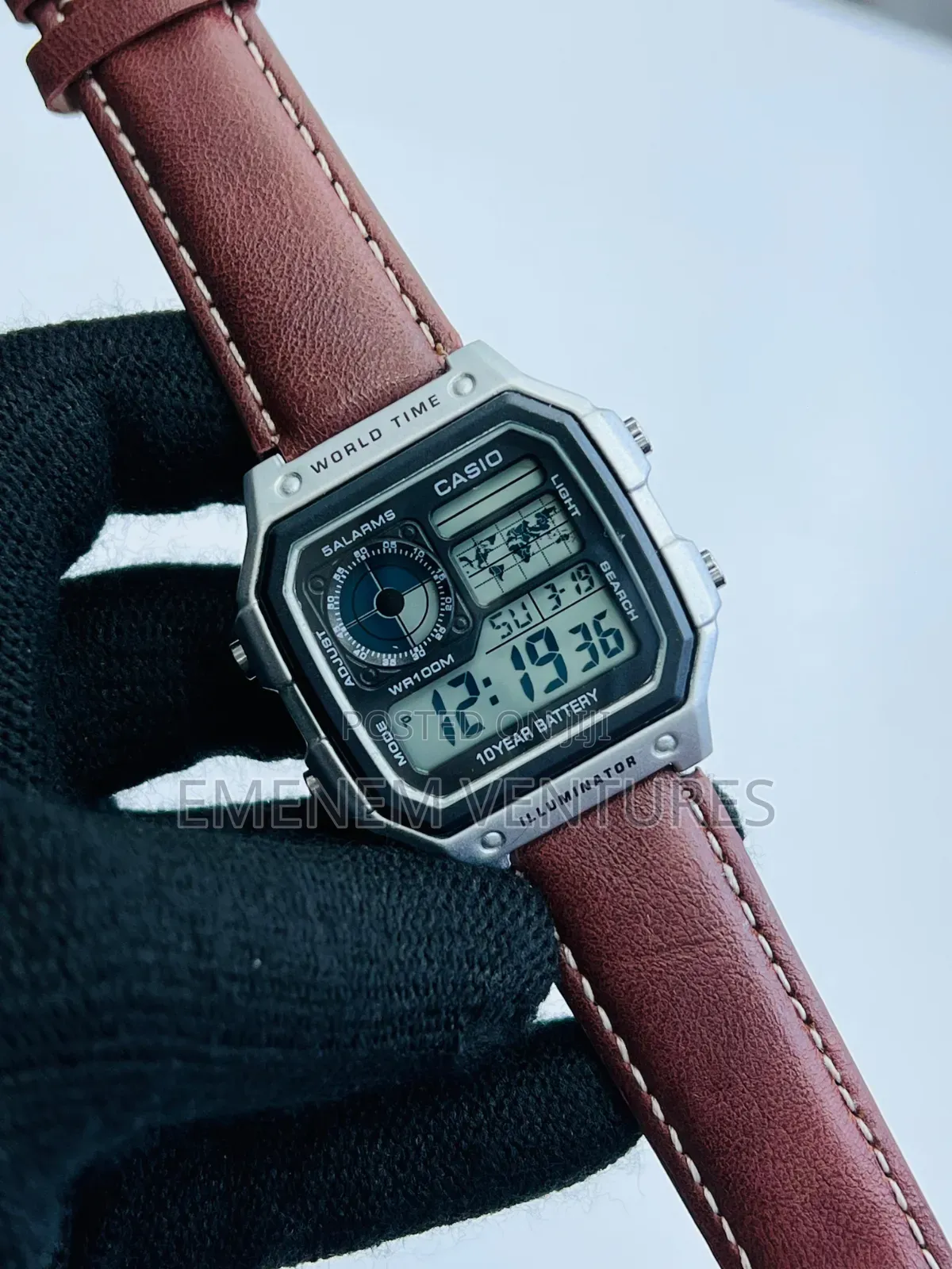 Men Casio Worldtime
