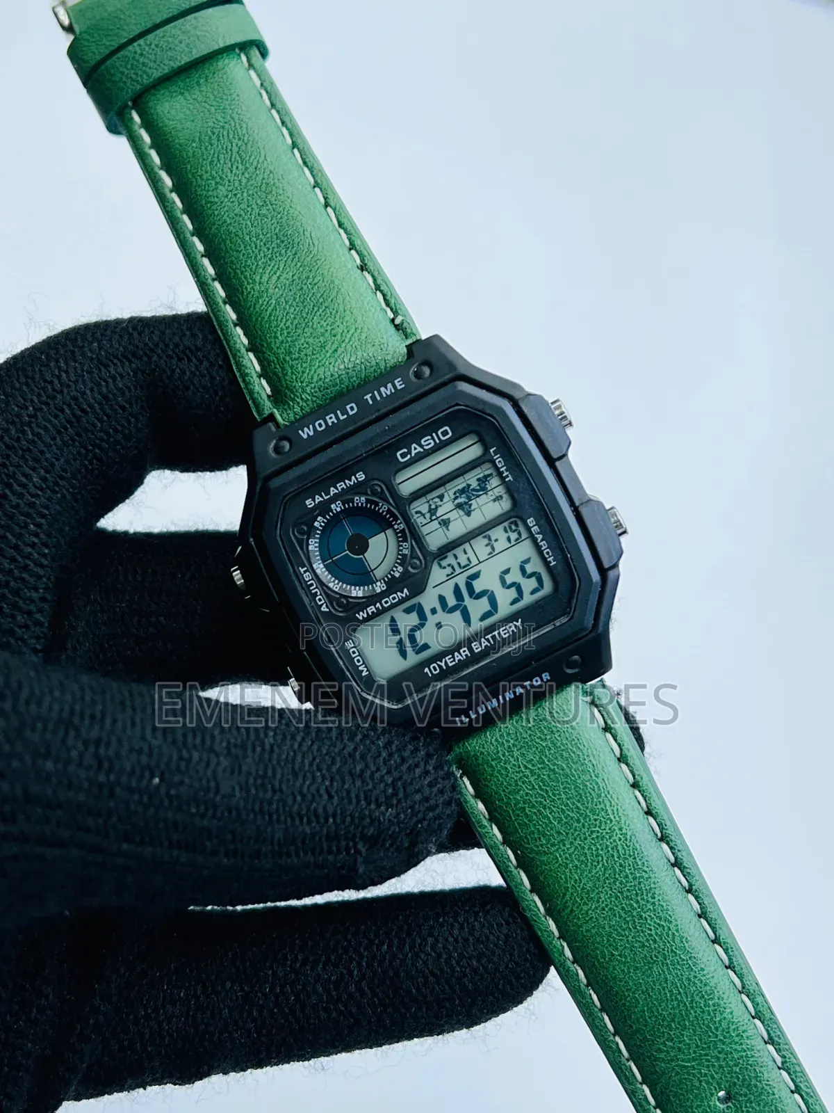 Men Casio Worldtime