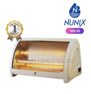 Nunix Electric Portable Quartz Room Heater With Heat Control