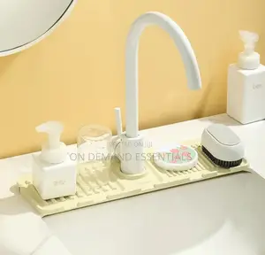 Silicone Faucet Mat Sink Splash Guard /Drainage Pad