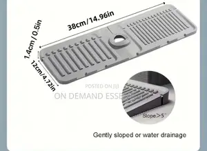 Silicone Faucet Mat Sink Splash Guard /Drainage Pad