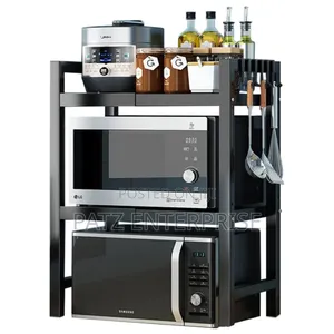 Two Tier Expandable Microwave Organizer