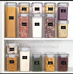 16pcs Food/Pantry Storage Containers