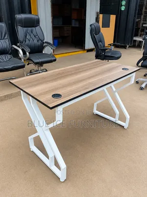 Office Desk With Cable Gromets