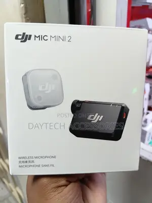 DJI Mic Mini 2(1 TX + 1 RX) Compact Wireless Microphone System (Black)