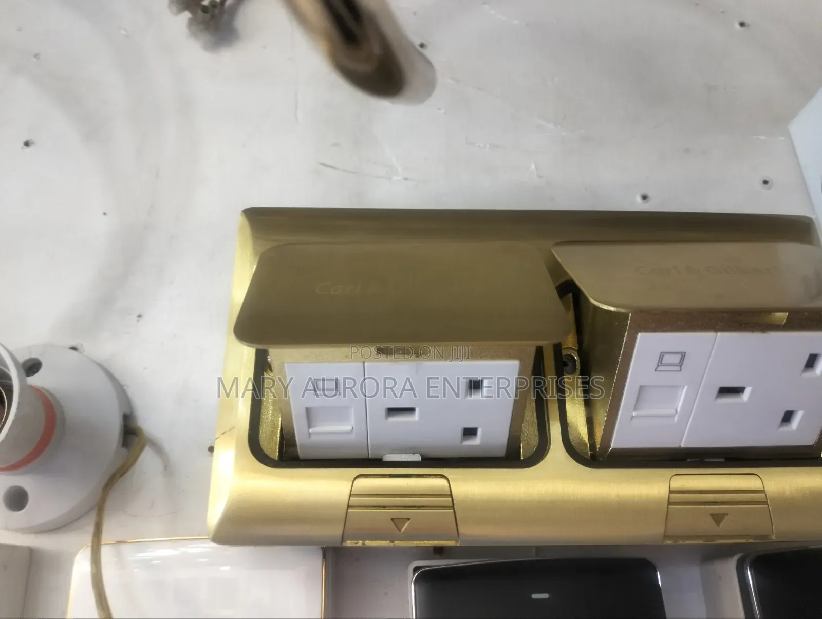 Twin Floor Socket