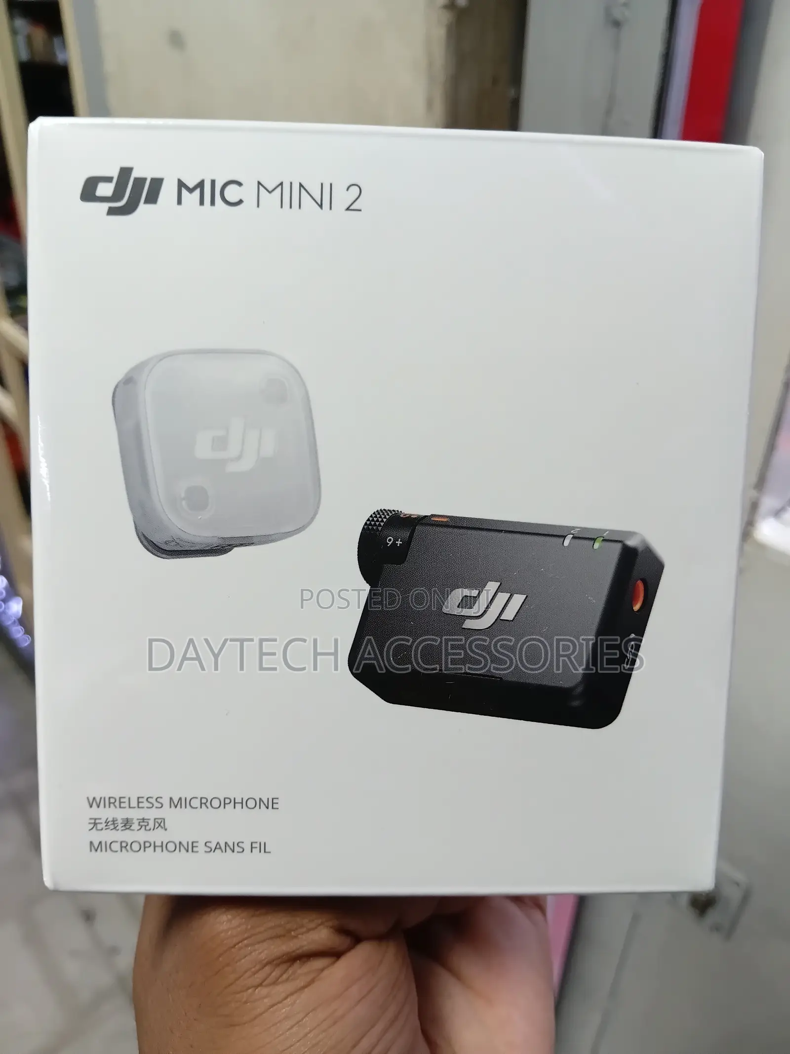 This Is a DJI Mic Mini 2 Wireless Microphone System - Black