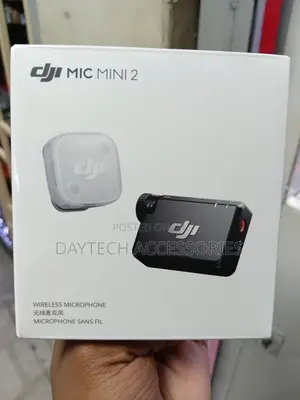 This Is a DJI Mic Mini 2 Wireless Microphone System - Black