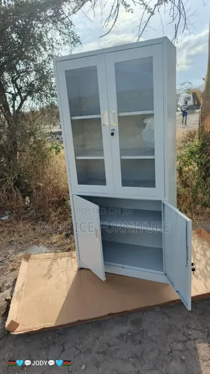Metal Office Cupboard With 2 Door