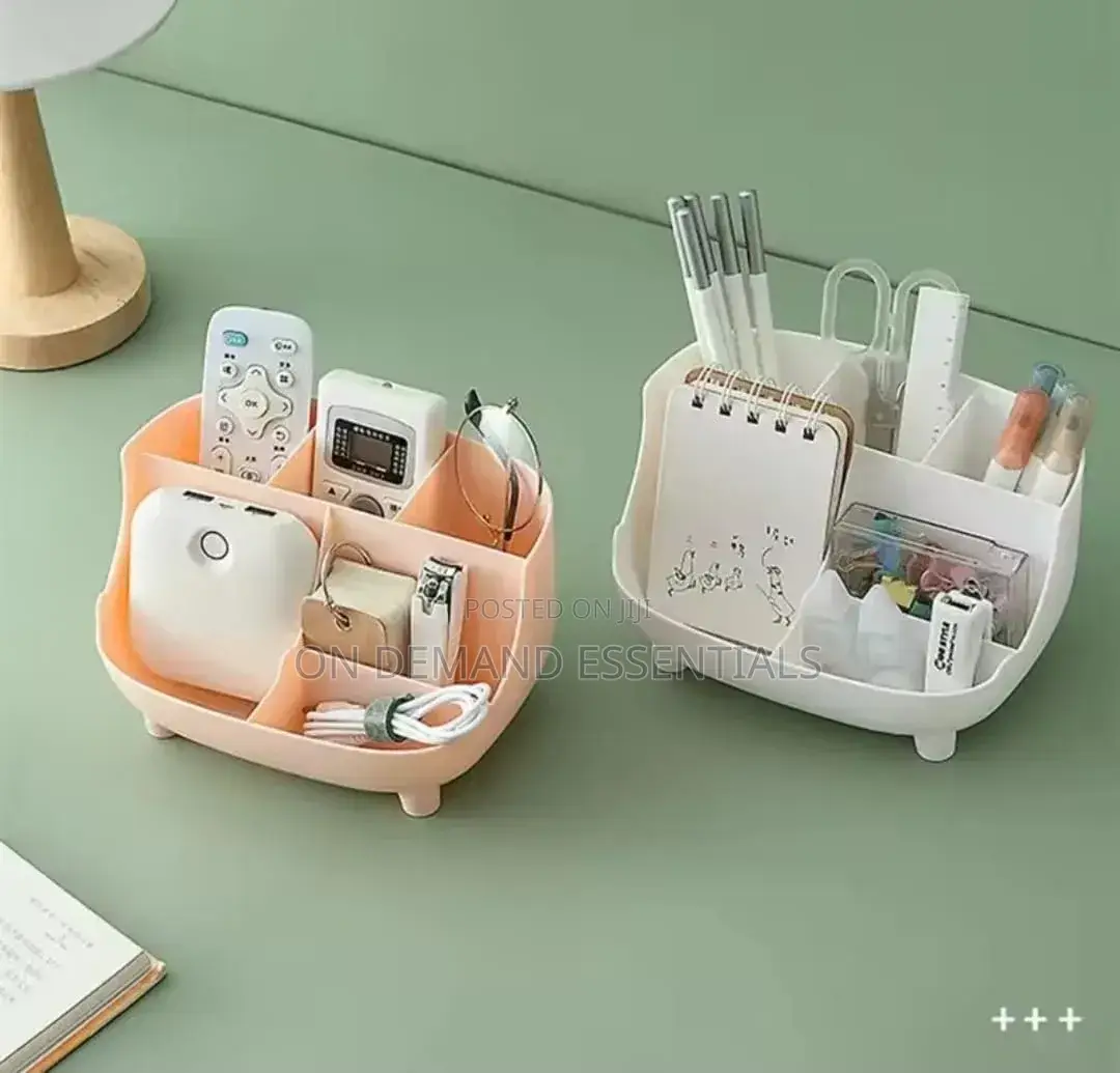 6 Grid Multifunctional Desktop Organizer