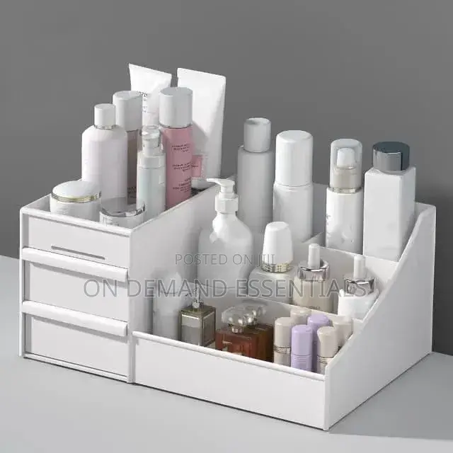 Cosmetic Storage Box With Drawers